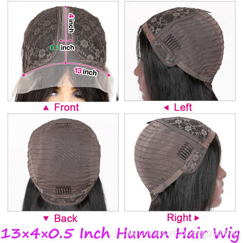 T Part Lace Curly Lace Front Wig Human Hair 20 inch Kinky Curly Human Hair Wigs Wet And Wavy Lace Front Wigs For Black Women
